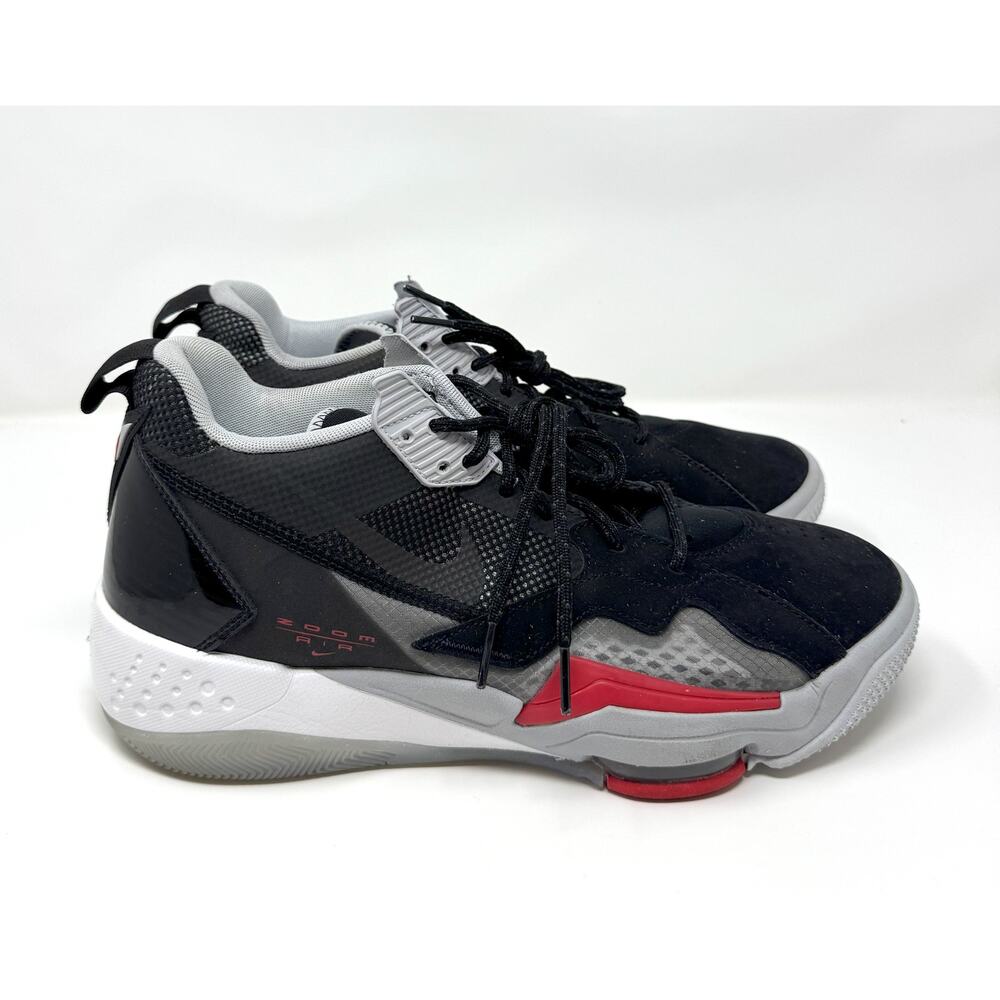 Nike Men's Jordan Zoom '92 Basketball Shoe, Black , Size 10 - Picture 2 of 6